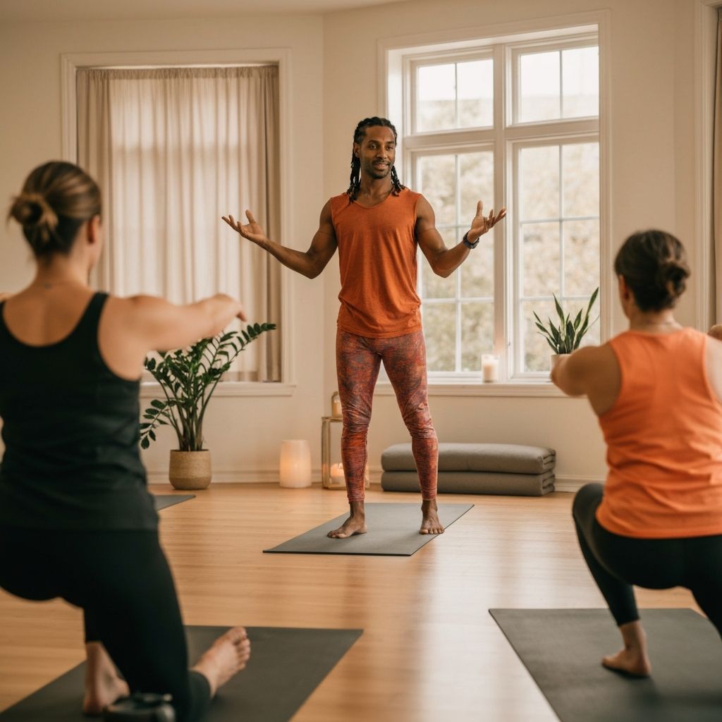 Mindful yoga teaching approach